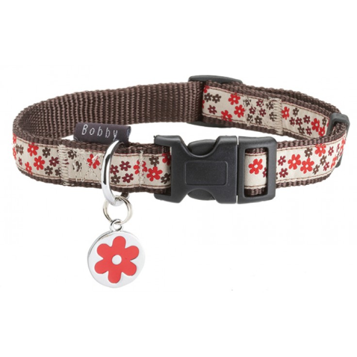 BOBBY FLOWER COLLAR - RED