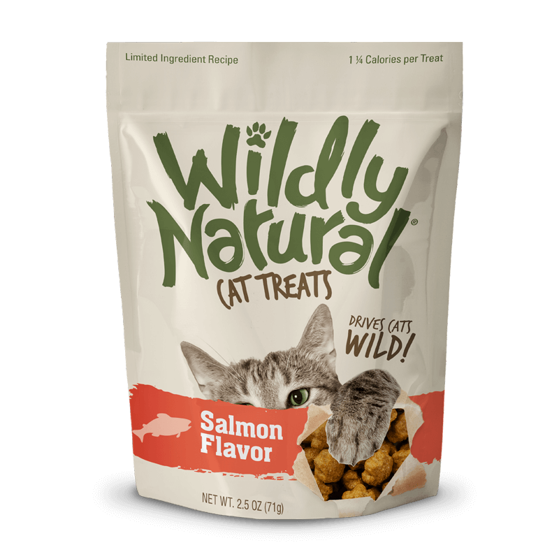 Fruitables Wildly Natural Cat Treats - Salmon Flavor (71g) Fruitables Wildly Natural Cat Treats - Salmon Flavor (71g)