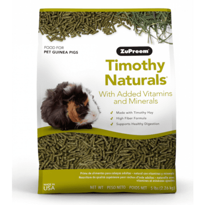 ZUPREEM TIMOTHY NATURALS GUINEA PIG PELLETS 5LB