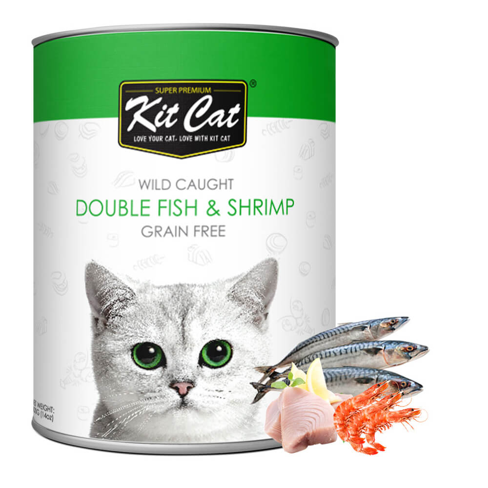 Kit Kat Double Fish & Shrimp (Wet Food)
