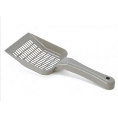 MODERNA CAT LITTER SCOOP SMALL GRID WARM GREY (C155)