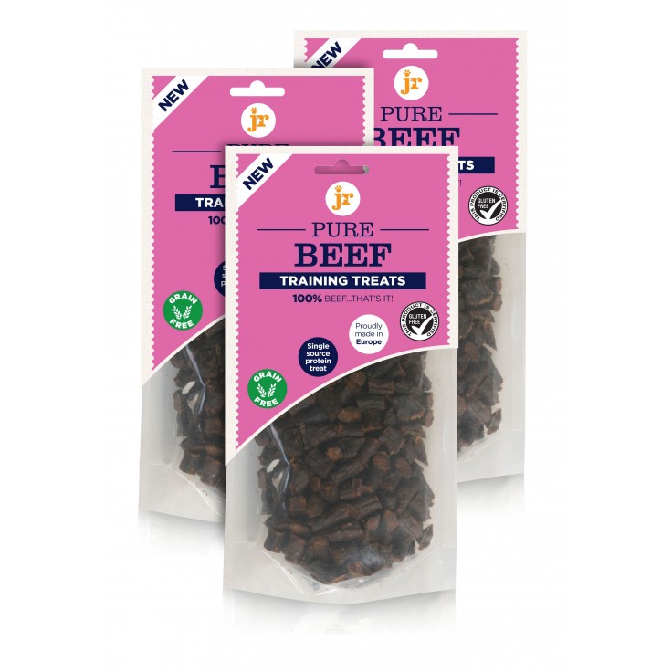 JR PURE BEEF TRAINING DOG TREATS 85G