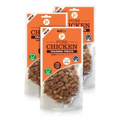 JR PURE CHICKEN TRAINING DOG TREATS 85G