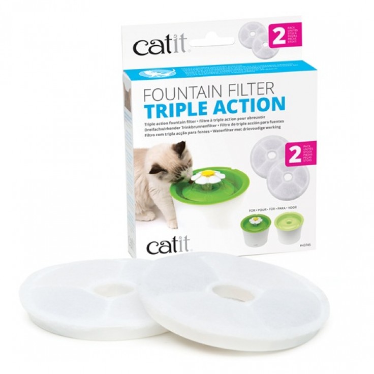 HAGEN CATIT 2.0 TRIPLE ACTION FILTER - 2 PACK