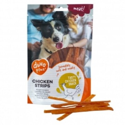 DUVO+ DOG SNACK CHICKEN STRIPS 80G (11951)