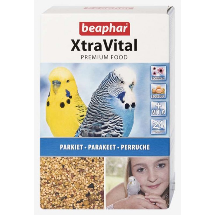 Beaphar XtraVital Parakeet Feed 1kg