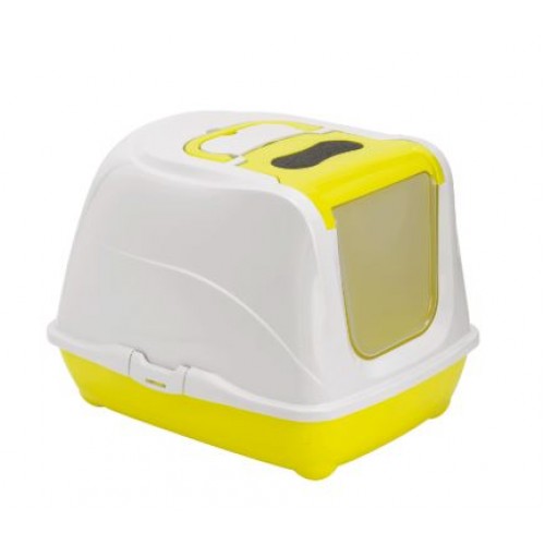 MODERNA FLIP-CAT LARGE 39X50X37 CM LEMON LITTER BOX